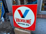 VALVOLINE motor olie oud reclamebord, Verzamelen, Ophalen, Reclamebord, Gebruikt, .
