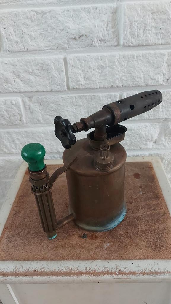 Oude vintage Franse soldeerbrander SEB, Antiek en Kunst, Antiek | Gereedschap en Instrumenten, Ophalen of Verzenden