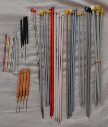 Set Brei- en haaknaalden breinaalden naalden  beschikbaar voor biedingen