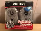 Philips draagbare retro luidsprekertjes, Ophalen of Verzenden, Zo goed als nieuw, Philips