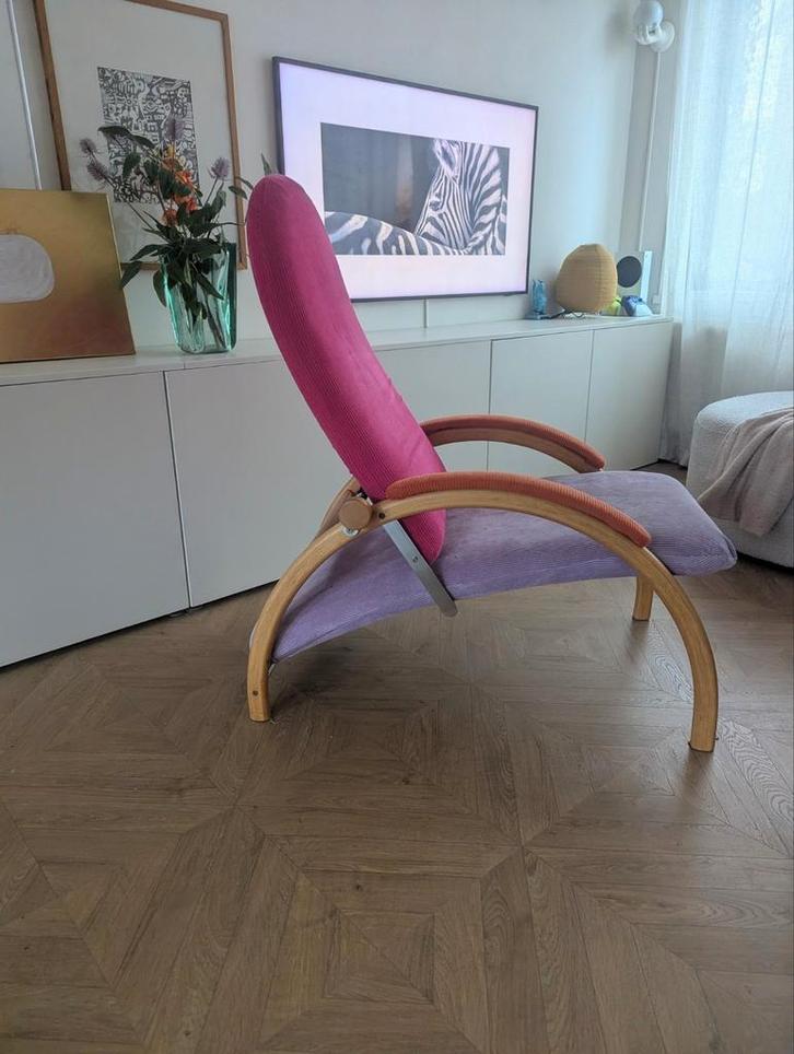 Ingmar Relling optima reupholstered, Huis en Inrichting, Fauteuils, Gebruikt, Minder dan 50 cm, Ophalen