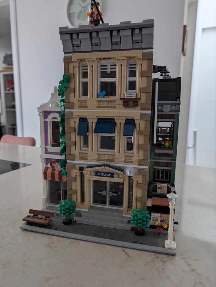 Lego Police Station 10278 - Modulaire Gebouwen Collectie, Kinderen en Baby's, Speelgoed | Duplo en Lego, Zo goed als nieuw, Lego