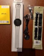 Samsung Galaxy watch 4 44mm, 2 extra bandjes en screenproc., Ophalen of Verzenden, Zo goed als nieuw, Zwart, Android