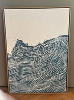 Blodfläder ingelijste afbeelding 50x70 cm, Ophalen of Verzenden, Nieuw, Print, 50 tot 75 cm