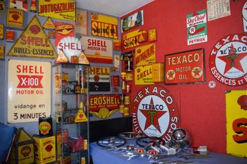 Amerikaans deco auto onderdeel vintage garage antiek beschikbaar voor biedingen
