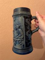 Antieke bier pul blauw, Verzamelen, Ophalen of Verzenden, Gebruikt, Pul(len), Overige merken