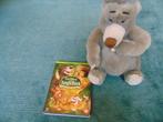 Baloe en film Junglebook op dvd, Kinderen en Baby's, Speelgoed | Knuffels en Pluche, Ophalen of Verzenden, Zo goed als nieuw, Beer