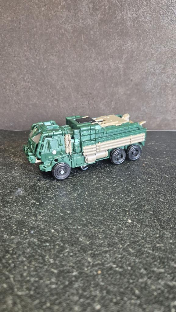 Transformers Age of Extinction, Autobot Hound, 13 cm. 6B15, Verzamelen, Transformers, Gebruikt, G1, Ophalen of Verzenden