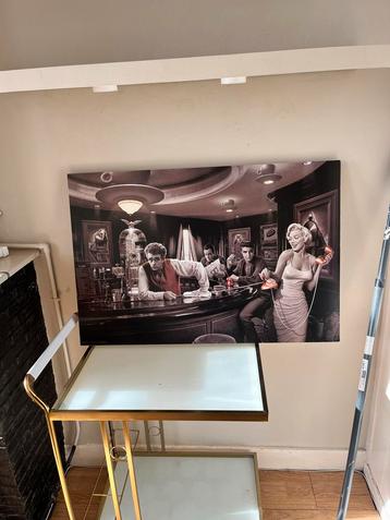 Vintage Hollywood Print beschikbaar voor biedingen
