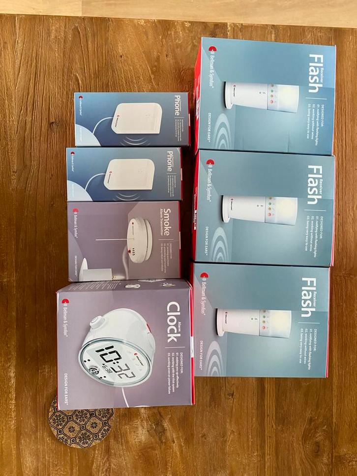 Belleman & Symfon systeem voor doven en slechthorenden, Diversen, Verpleegmiddelen, Zo goed als nieuw, Ophalen