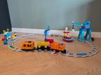 Lego duplo 10875 goederentrein, Ophalen of Verzenden, Zo goed als nieuw, Complete set, Duplo