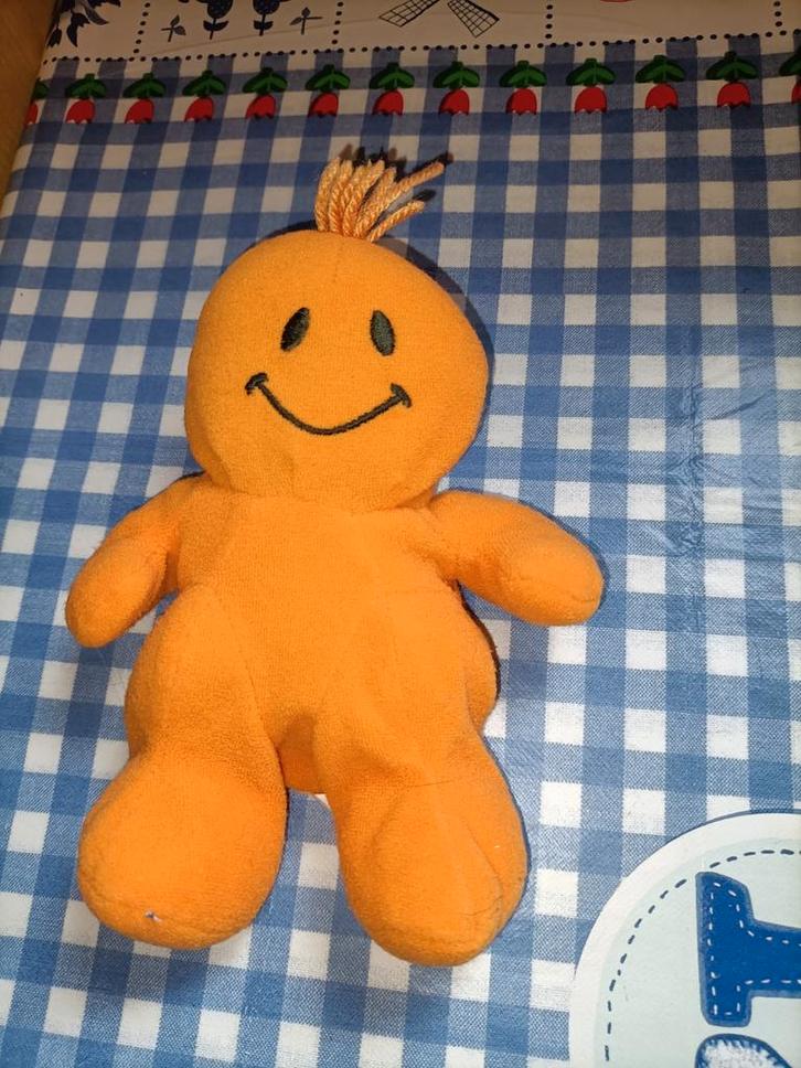 Oranje Daatje knuffel Daatjes DA drogist 20 cm groot, Kinderen en Baby's, Speelgoed | Knuffels en Pluche, Ophalen of Verzenden