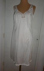 vintage onderjurk maat 46, Verzenden, Wit, Overige typen