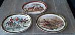 Weatherby Hanley England royal falcon ware 3 borden ovaal, Antiek en Kunst, Ophalen of Verzenden
