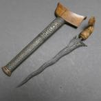 7 luks Boeginese keris (Buginese kris) met Kul Buntet pamor, Antiek en Kunst, Verzenden