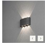 Twee zeer mooie Konstsmide LED buitenlampen., Huis en Inrichting, Ophalen of Verzenden, Zo goed als nieuw