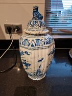 Blauw Wit Porseleinen Gemberpot met Deksel, Ophalen of Verzenden