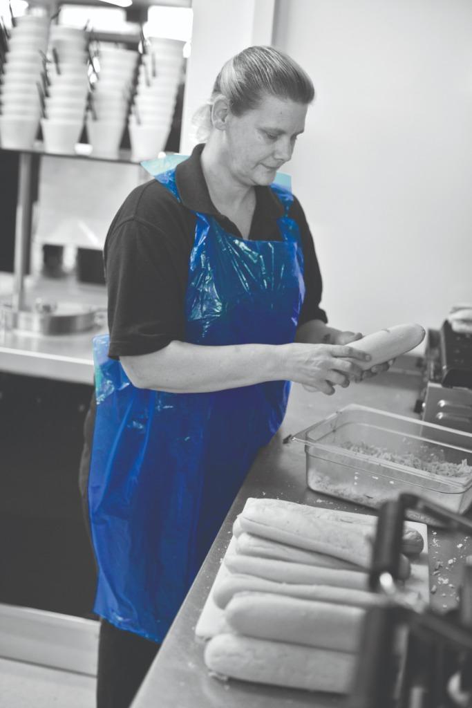 UITVERKOOP: Schort PE poly-ethyleen blauw wegwerp (10x100), Diversen, Verpleegmiddelen, Nieuw, Verzenden