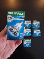 8x Sylvania 40W spot, E14 fitting, Halogeen, Nieuw, Ophalen of Verzenden, Glas