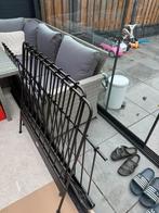 Ikea bed staal met stevige lattenbodem, Huis en Inrichting, Ophalen, Gebruikt, 90 cm, Eenpersoons