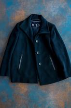 damesmantel MILO – wol & kasjmier – maat 42/44, Kleding | Dames, Jassen | Winter, Zwart, Maat 42/44 (L), Ophalen of Verzenden