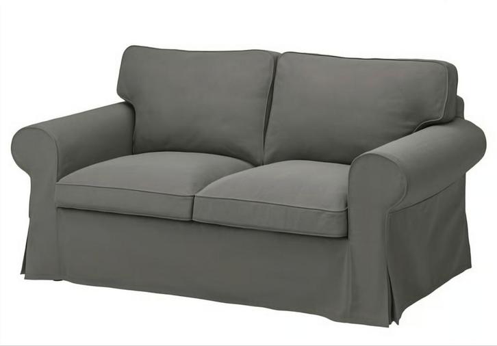 Ektorp banken: 2-zits en 3-zits, Huis en Inrichting, Banken | Bankstellen, Gebruikt, Rechte bank, Driepersoons, 75 tot 100 cm