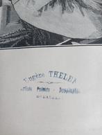Eugene Thelen Bruxelles Foto Rembrandt circa 1900, Antiek en Kunst, Kunst | Etsen en Gravures, Ophalen of Verzenden