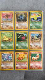Oude Pokemon kaarten 1999, Hobby en Vrije tijd, Verzamelkaartspellen | Pokémon, Ophalen of Verzenden, Zo goed als nieuw, Meerdere kaarten