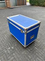 Flightcase /  dekenkoffer / flight case blauw / koffer, Muziek en Instrumenten, Ophalen, Gebruikt, Overige instrumenten, Flightcase