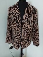 La Verite blazer/jasje maat 42/44 tijgerprint, Verzenden, Zo goed als nieuw, Maat 42/44 (L), Zwart