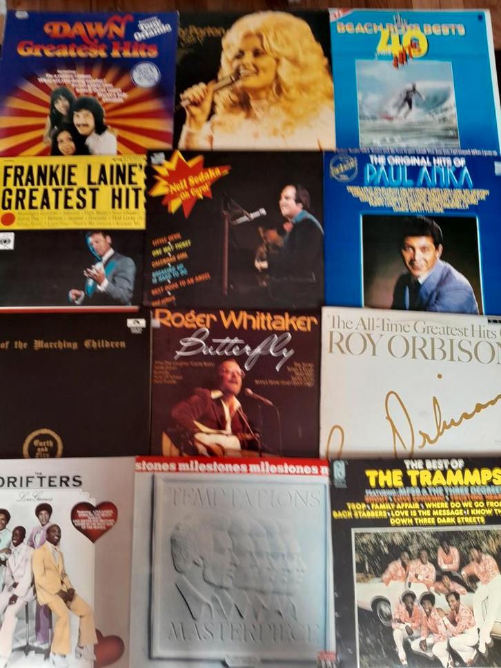 LP Verzameling: Diverse Bekende Artiesten, Cd's en Dvd's, Cd's | Verzamelalbums, Gebruikt, Pop, Ophalen