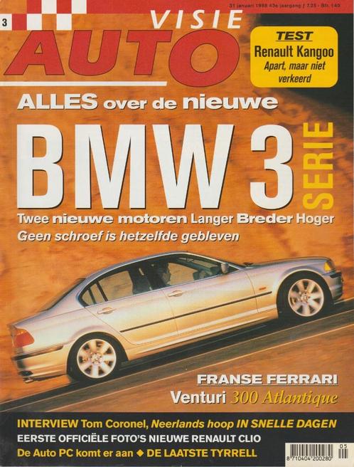 BMW E46 ( 316i - 318i - 320i ) testen in Autovisie e.a., Boeken, Auto's | Folders en Tijdschriften, Gelezen, BMW, Ophalen of Verzenden