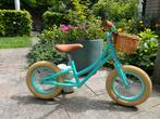 Kinderloopfiets 12inch mintgroen met mandje, Fietsen en Brommers, Fietsen | Kinderfietsjes, Ophalen, Zo goed als nieuw, Minder dan 16 inch