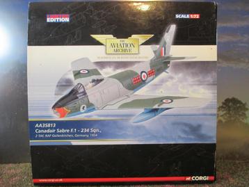1:72 Canadair Sabre F.1 - 234 Sqn. 2TAF RAF Geilenkirchen beschikbaar voor biedingen