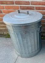 Metalen ijzeren prullenbakken groot 7 stuks, Ophalen, Zo goed als nieuw, Metaal, Minder dan 50 cm