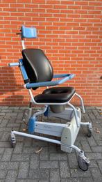 Douche toiletstoel kantelbaar en in hoogte verstelbaar, Diversen, Ophalen, Gebruikt