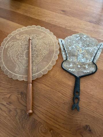 Twee Wayang Kulits ( Indonesië) beschikbaar voor biedingen