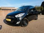 Hyundai i10 1.25 I 5DR 2012 Zwart, Auto's, Hyundai, Voorwielaandrijving, 4 cilinders, USB, Zwart