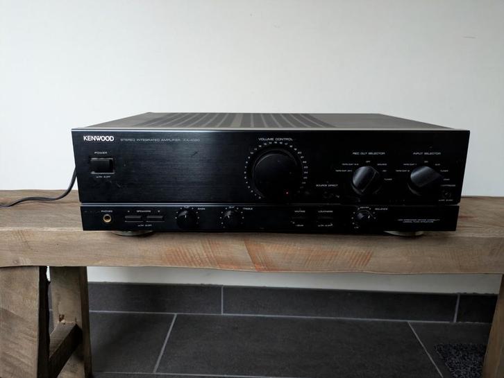 Kenwood KA4020 set + B&S soundkolom III speakers, Audio, Tv en Foto, Versterkers en Receivers, Gebruikt, Stereo, 60 tot 120 watt