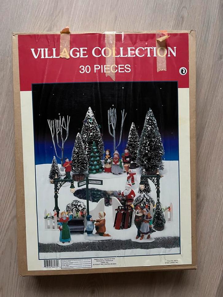 Lemax Village Set 66075 - 1996 - Compleet!, Diversen, Kerst, Gebruikt, Ophalen