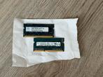 2x 2GB Laptop RAM DDR3 / DDR3L – Getest & Werkend, Computers en Software, RAM geheugen, Ophalen of Verzenden, DDR3, Laptop