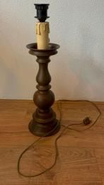 Vintage bronzen Tafellamp, Ophalen of Verzenden, Gebruikt, Overige materialen, 50 tot 75 cm