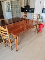 Eettafel met 5 stoelen, Huis en Inrichting, Complete eetkamers, Ophalen of Verzenden, Zo goed als nieuw, 4 tot 6 stoelen
