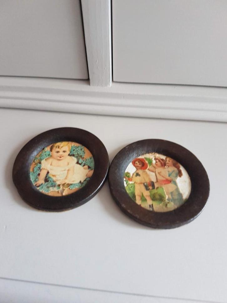 ANTIEKE POEZIEPLAATJES POESIEPLAATJES MINI SCHILDERIJTJES, Verzamelen, Poesieplaatjes, Ophalen of Verzenden