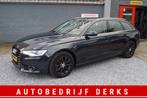 Audi A6 Avant 3.0 TDI S-Line Airco Leer Pano PDC Navi, Auto's, Euro 5, 193 €/maand, Blauw, Diesel