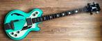 Italia Mondial retro bass nwst/ humbucker & piezo pickup !!, Ophalen of Verzenden, Zo goed als nieuw, Semi-akoestisch