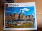 King puzzel – 1000 stukjes – Gent, België, Ophalen of Verzenden, 500 t/m 1500 stukjes, Gebruikt, Legpuzzel