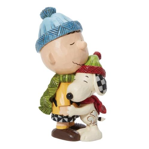 Jim Shore Heartwood Creek A Warm Hug Snoopy & Charlie, Verzamelen, Beelden en Beeldjes, Nieuw, Overige typen, Ophalen of Verzenden