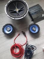 Kicker Subwoofer, Speakers & Versterker Set, Auto diversen, Ophalen of Verzenden, Gebruikt