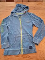 Stoer Vingino Vest Blauw - Maat 164, Kinderen en Baby's, Kinderkleding | Maat 146, Trui of Vest, Ophalen of Verzenden, Zo goed als nieuw